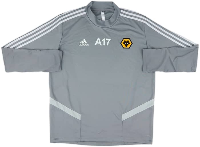 2019-20 Wolves Staff Issue adidas Training Top A17 - 8/10 - (L)