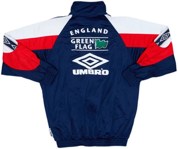 1998-00 England Umbro Track Jacket - 8/10 - (Y)
