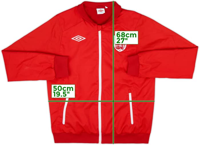 2013-14 England Nike Track Jacket - 8/10 - (M)