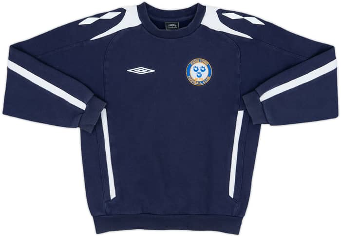 2007-08 Ennis Town Umbro Sweat Top - 8/10 - (S.Boys)