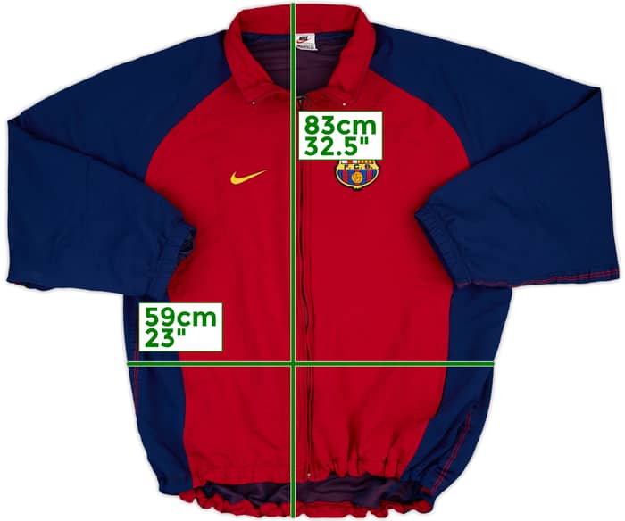 1998-99 Barcelona Nike Track Jacket - 9/10 - (L)