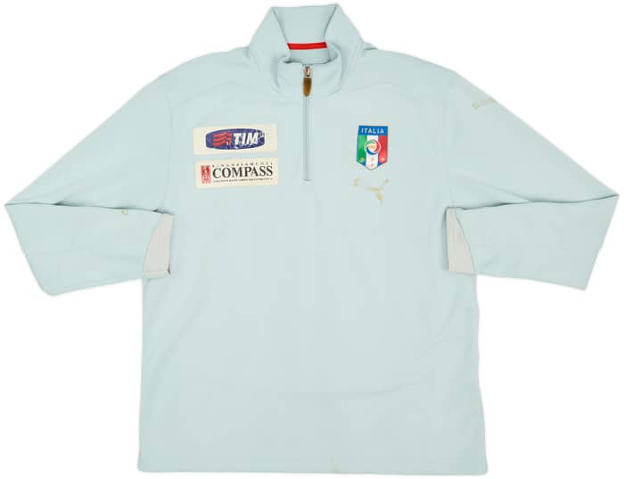 2008-10 Italy Puma 1/4 Zip Training Top - 5/10 - (M)