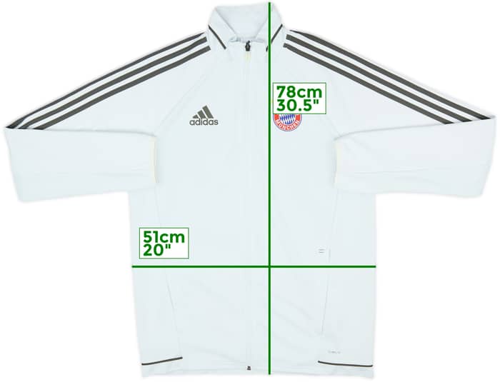 2017-18 Bayern Munich adidas CL Track Jacket - 7/10 - (M)