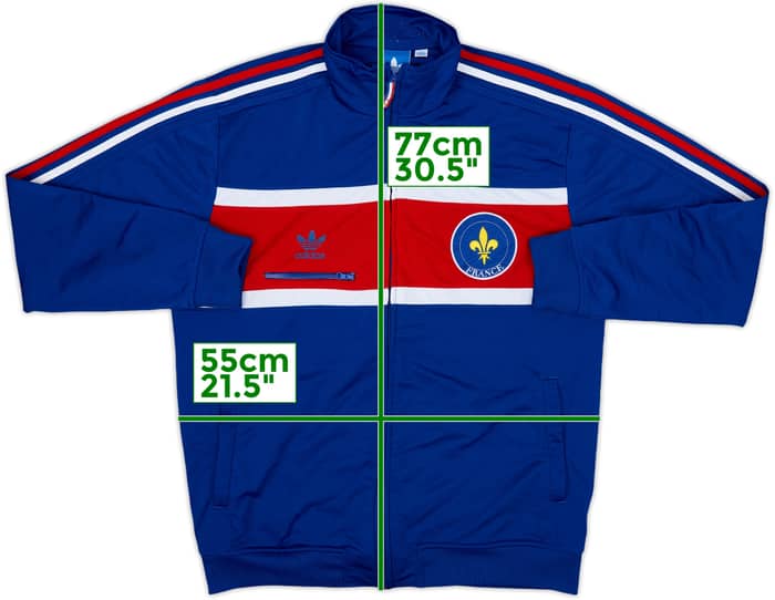 2011-12 France adidas Originals Track Jacket - 8/10 - (L)