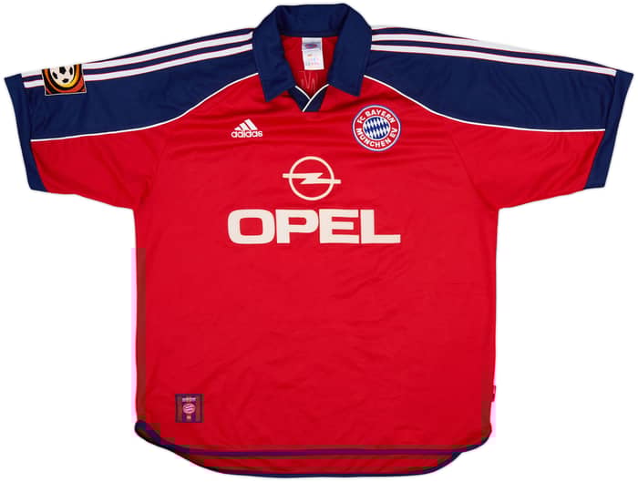 1999-01 Bayern Munich Home Shirt Sergio #13 - 8/10 - (XL)