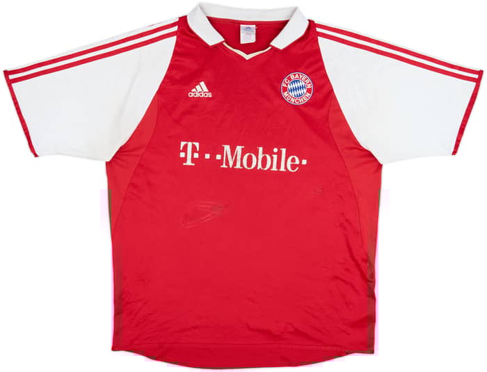 2003-04 Bayern Munich Home Shirt - 4/10 - (XL)