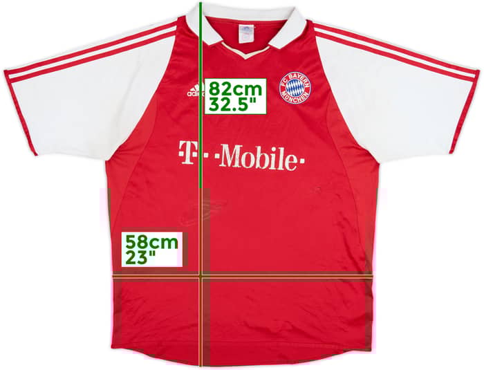 2003-04 Bayern Munich Home Shirt - 4/10 - (XL)