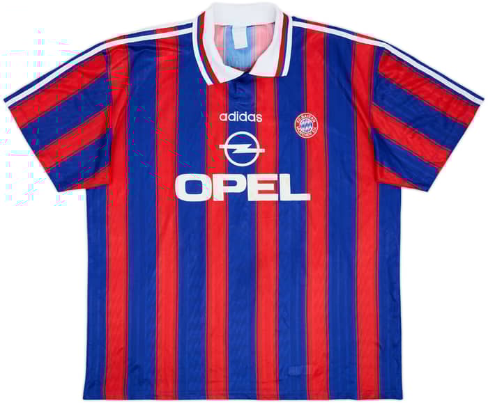 1995-97 Bayern Munich Home Shirt Matthaus #10 - 7/10 - (XXL)