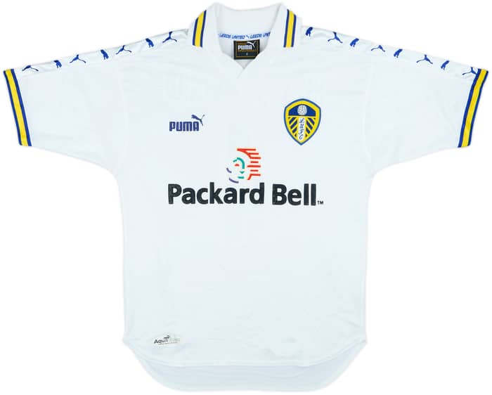 Camiseta de local del Leeds United 1998-00 Haaland #4 - 8/10 - (S)