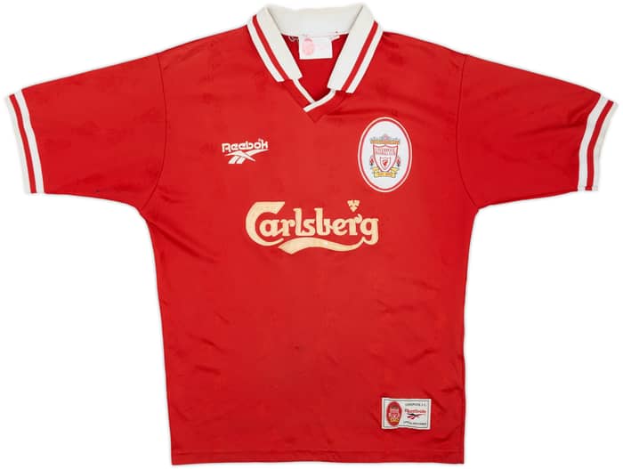 1996-98 Liverpool Home Shirt McAteer #4 - 5/10 - (M)