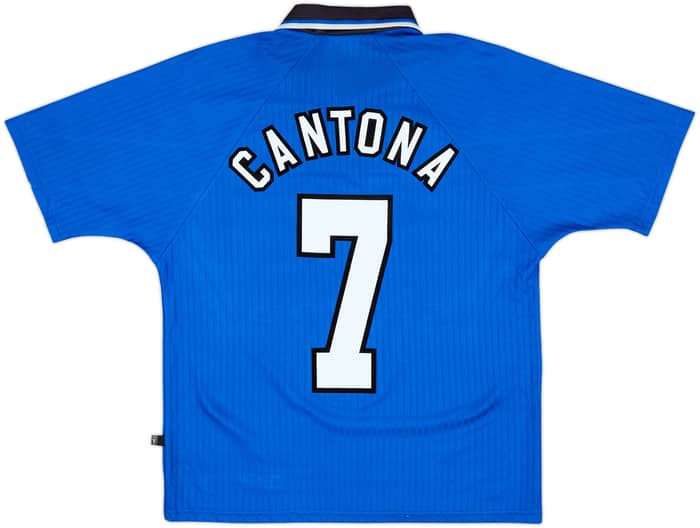 1996-98 Manchester United Tercera Camiseta Cantona #7 - 8/10 - (Y)