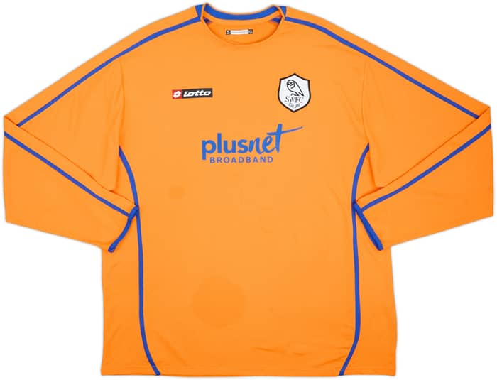 2007-09 Sheffield Wednesday Away L/S Shirt - 7/10 - (XXL)