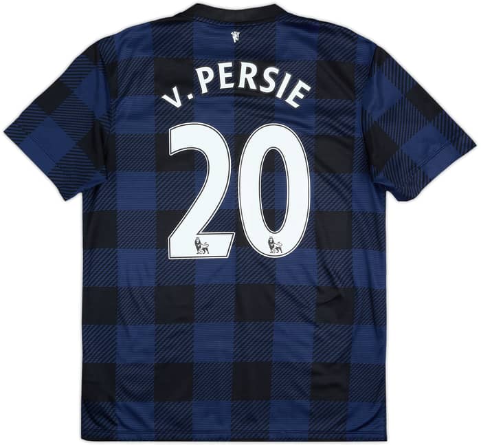 Camiseta de visitante del Manchester United 2013-14 V.Persie #20 - 7/10 - (M)