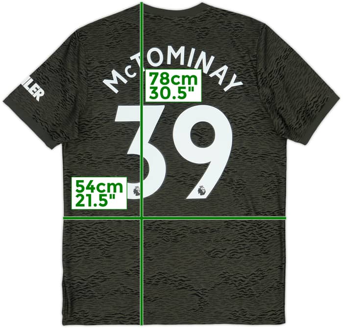 2020-21 Manchester United Away Shirt McTominay #39 - 9/10 - (L)