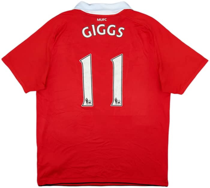 Camiseta de local del Manchester United 2010-11 Giggs #11 - 6/10 - (L)