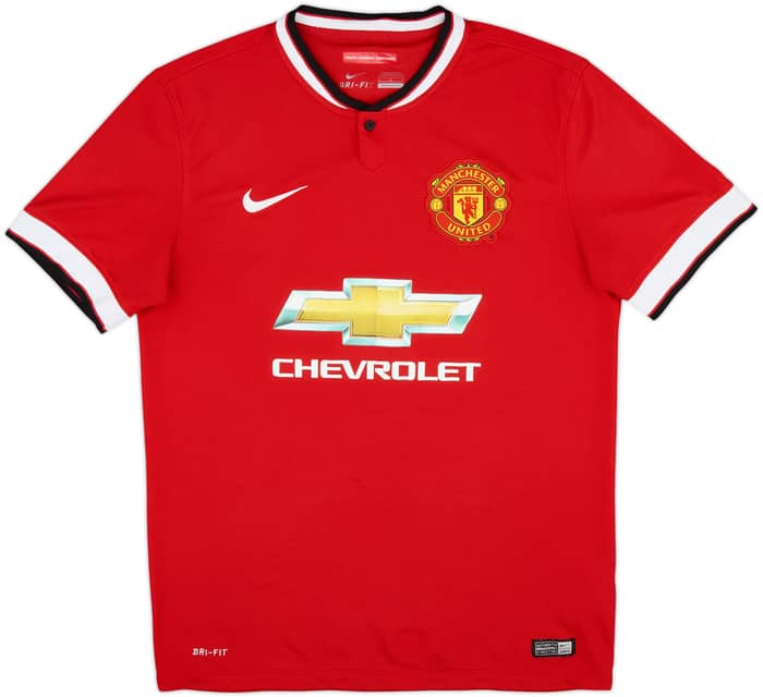 2014-15 Manchester United Home Shirt v.Persie #20 - 6/10 - (M)
