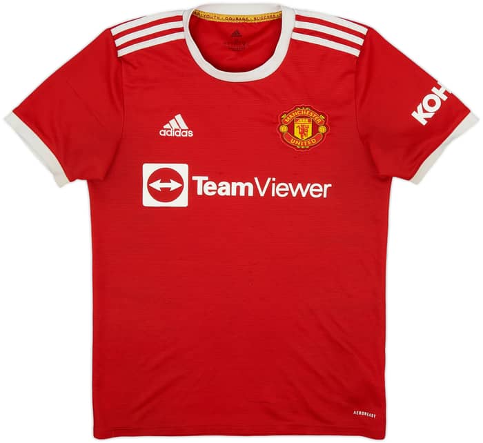 2021-22 Manchester United Home Shirt Ronaldo #7 - 5/10 - (S)