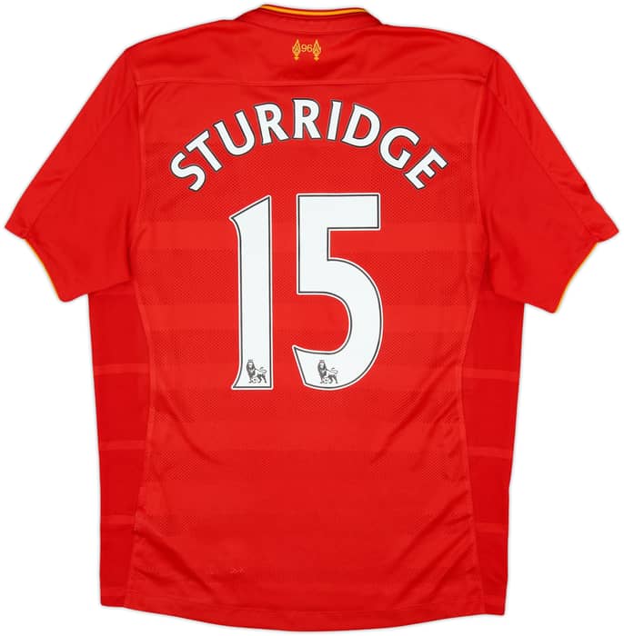 2015-16 Liverpool Home Shirt Sturridge #15 - 9/10 - (M)