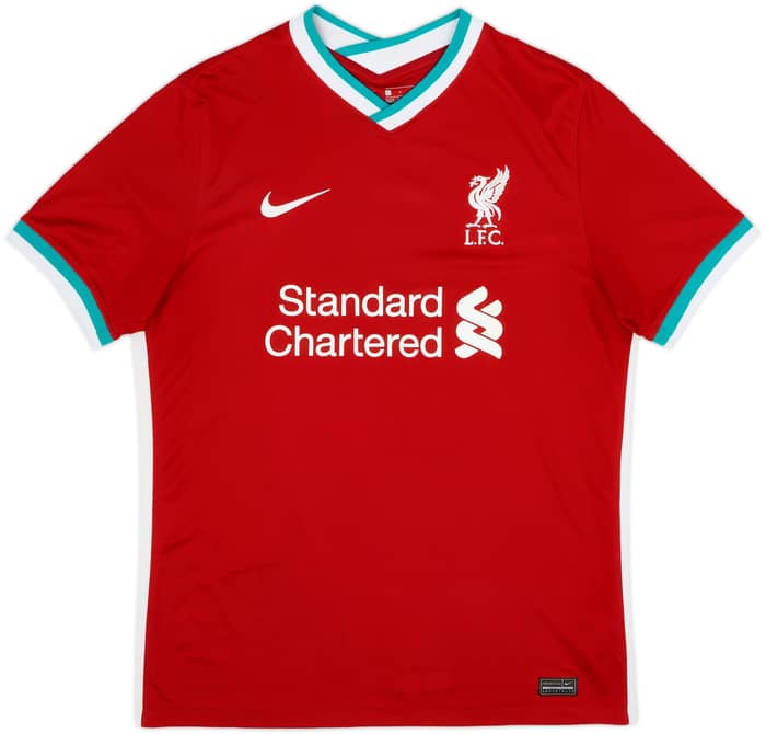 2020-21 Liverpool Home Shirt Henderson #14 - 9/10 - (L)