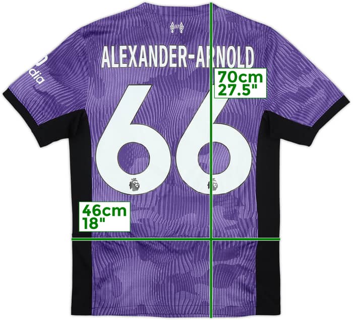 2023-24 Liverpool Third Shirt Alexander-Arnold #66 - 7/10 - (S)