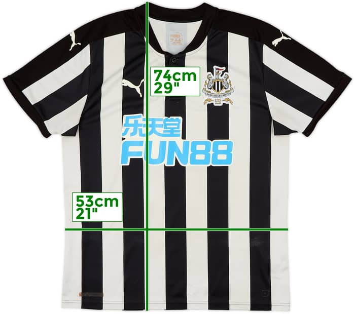 2017-18 Newcastle Home Shirt - 4/10 - (L)