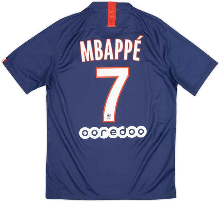 2019-20 Paris Saint-Germain Camiseta Local Mbappe #7 - 8/10 - (M)