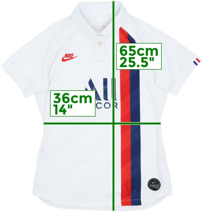2019-20 Paris Saint-Germain Third Shirt - 7/10 - (Women's S)
