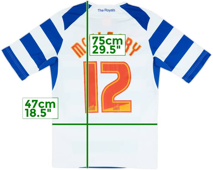 2013-14 Reading Home Shirt McCleary #12 - 6/10 - (M)