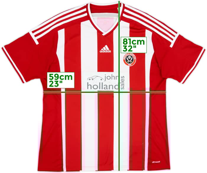 2014-15 Sheffield United Home Shirt - 6/10 - (XXL)