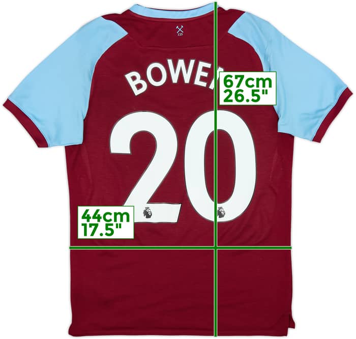 2020-21 West Ham Home Shirt Bowen #20 - 8/10 - (S)
