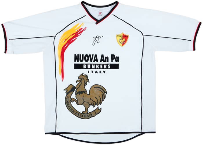 Camiseta de visitante del Gallipoli 2005-06 Minadeo #6 - 6/10 - (XL)