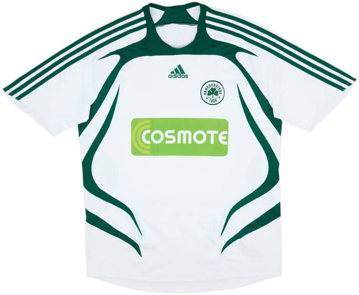 2007-08 Panathinaikos Away Shirt - 8/10 - (L)