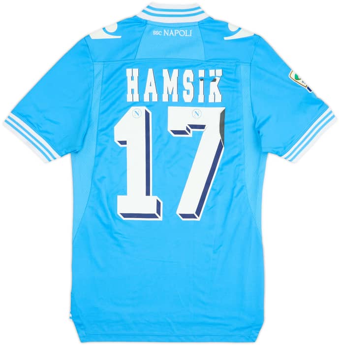 2012-13 Napoli Home Shirt Hamsik #17 - 4/10 - (S)