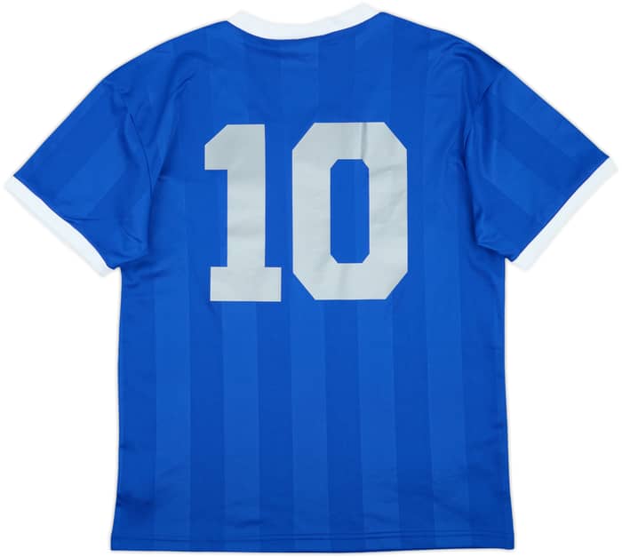 2000s Argentina Le Coq Sportif 1986 Retro Away Shirt #10 - 10/10 - (L)