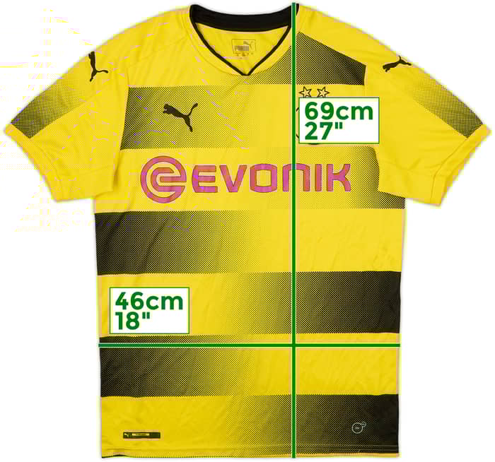 2017-18 Borussia Dortmund Home Shirt - 7/10 - (S)