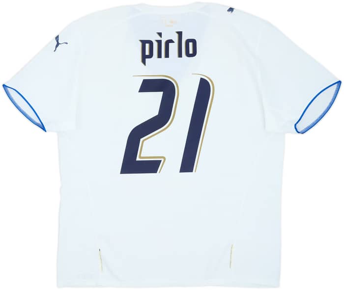 2006 Italia Visitante Camiseta Pirlo #21 - 6/10 - (XL)