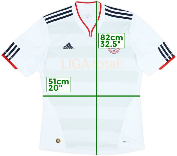 2010-11 Bayern Munich Away Shirt - 4/10 - (L)