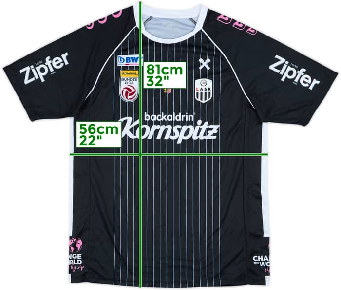 2021-22 LASK Linz Away Shirt - 9/10 - (XL)