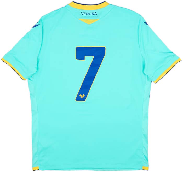 2022-23 Hellas Verona Third Shirt #7 - 8/10 - (XL)