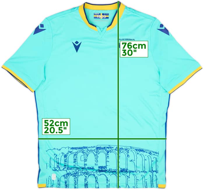 2022-23 Hellas Verona Third Shirt #7 - 8/10 - (XL)