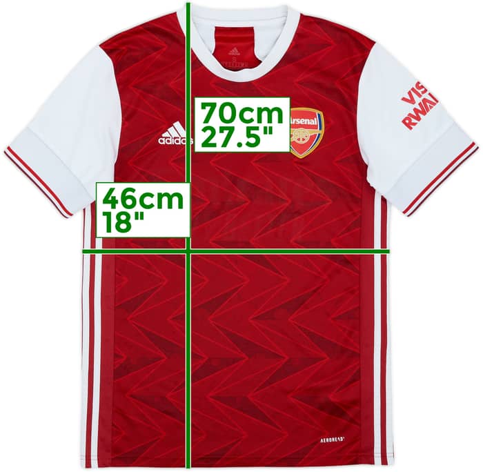 2020-21 Arsenal Home Shirt - 5/10 - (S)