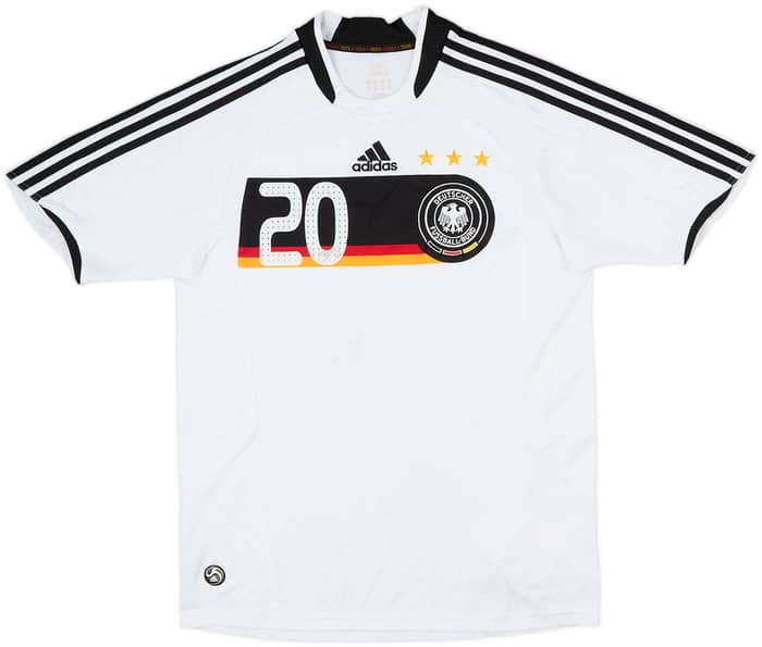 2008-09 Germany Home Shirt Podolski #20 - 6/10 - (XL.Boys)