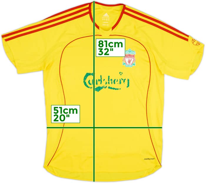 2006-07 Liverpool Player Issue Away Shirt - 4/10 - (L)