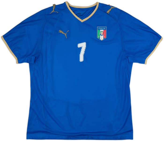 2007-08 Italy Home Shirt Del Piero #7 - 5/10 - (L)