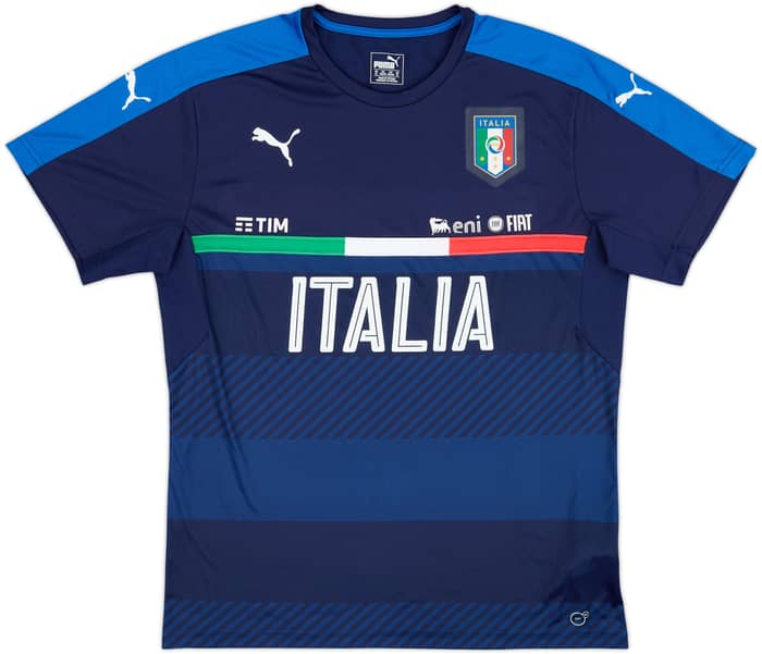 2016-17 Italy Player Issue Training Shirt - 9/10 - (XL)