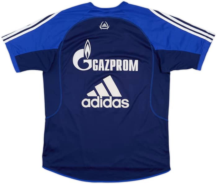 Camiseta de entrenamiento adidas Versión jugador firmada del Schalke 2004-05 #14 - 6/10 - (L/XL)