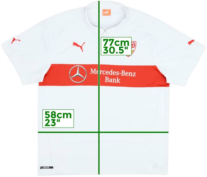 2014-15 Stuttgart Home Shirt - 7/10 - (XL)