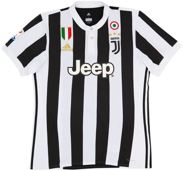 2017-18 Juventus Home Shirt Dybala #10 - 7/10 - (L)