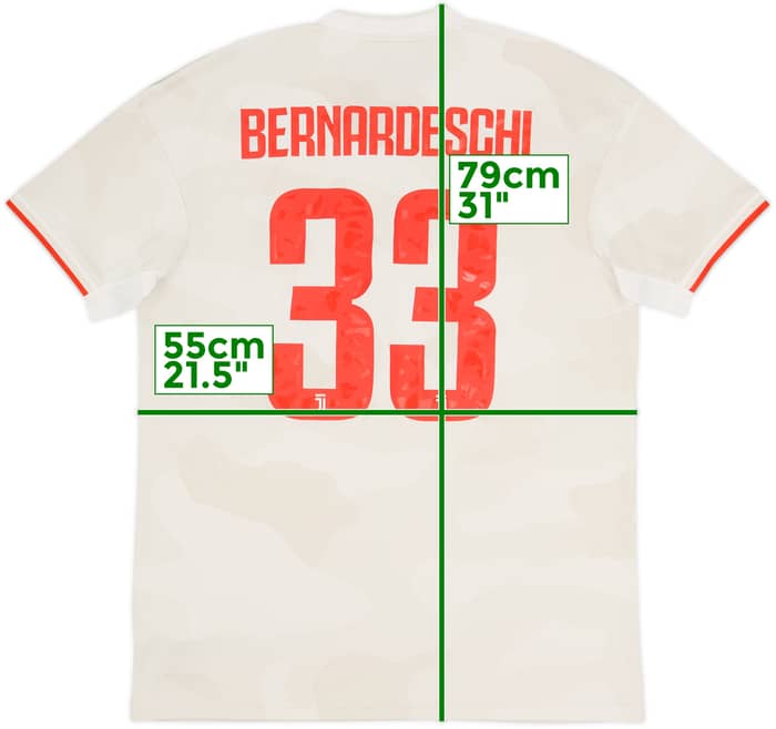2019-20 Juventus Away Shirt Bernardeschi #33 - 8/10 - (L)