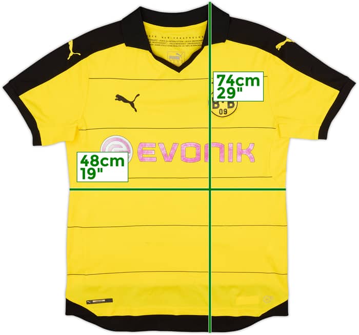 2015-16 Borussia Dortmund Home Shirt Weigl #33 - 4/10 - (M)